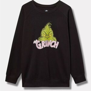 TORRID 2024 Grinch Christmas Sweatshirt - Size 3